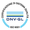 Marchio DNV GL Certificazione ISO 9001